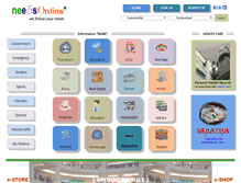 Tablet Screenshot of needsonline.info